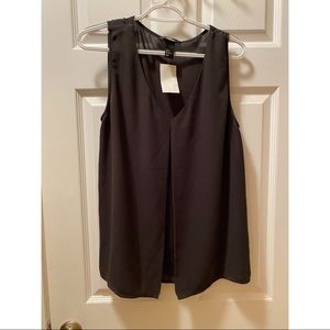 NWT HM slate gray sleeveless shirt